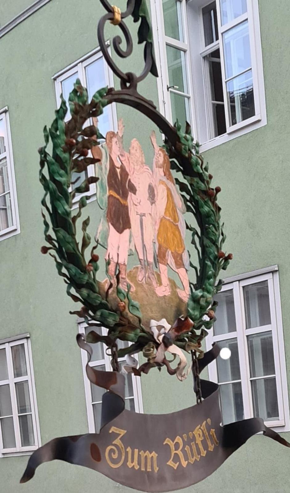 Apartament Haus Zum Ruetli Chur Zewnętrze zdjęcie